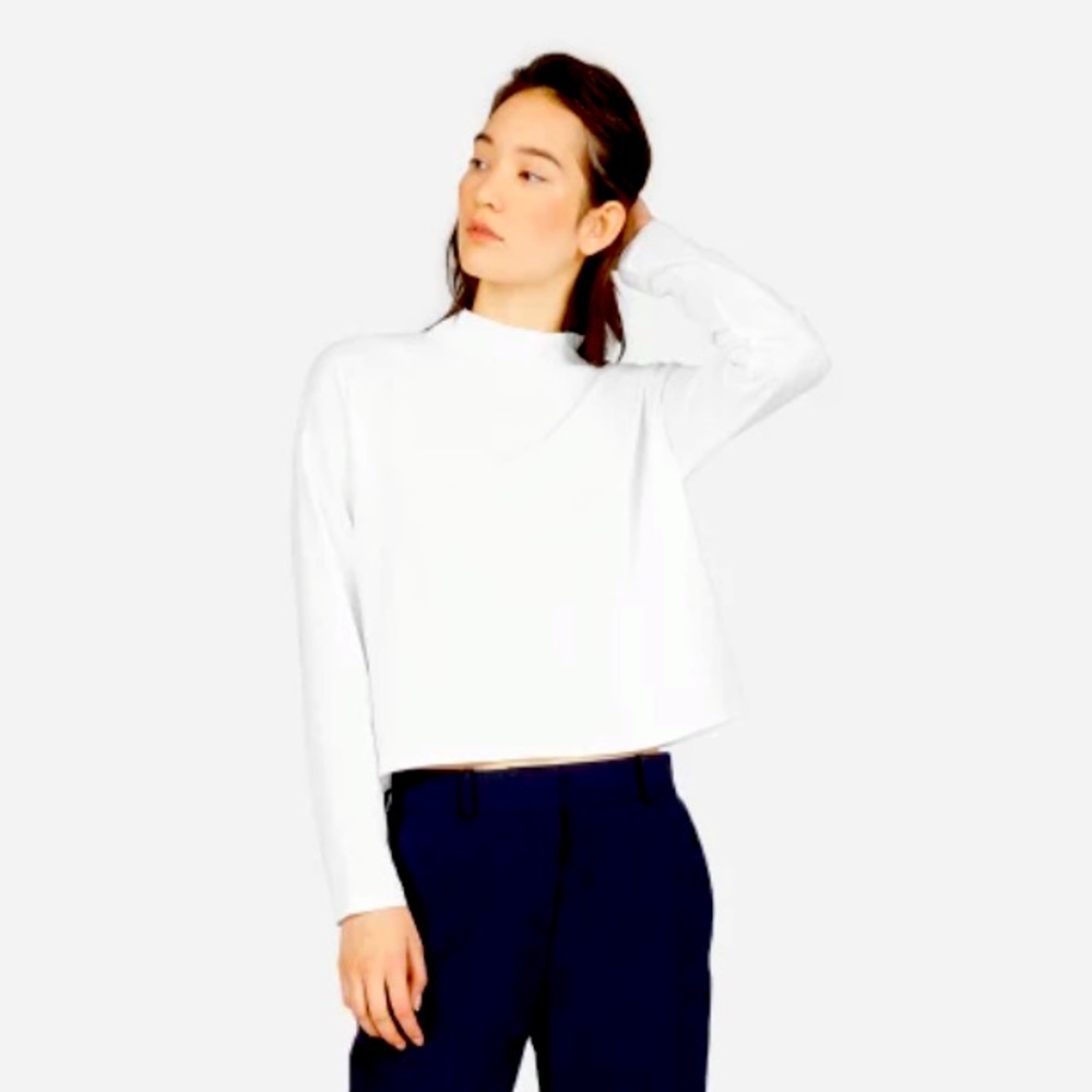 NEW The Square Mockneck Tee